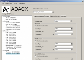 View and edit ADAC features